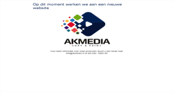 Desktop Screenshot of akmedia.nl
