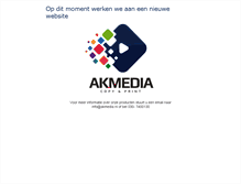 Tablet Screenshot of akmedia.nl